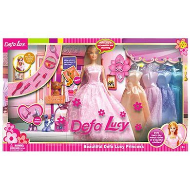 Кукла Defa Lucy Princess с гардеробом (6073B) Spok