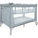 Кровать-манеж с двумя уровнями дна Carrello Piccolo+ Ash Grey (CRL-11501/2) Spok