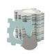 Коврик-пазл Kinderkraft Luno Shapes Mint, 30 элементов (KPLUSH00MIN0000) Фото 10