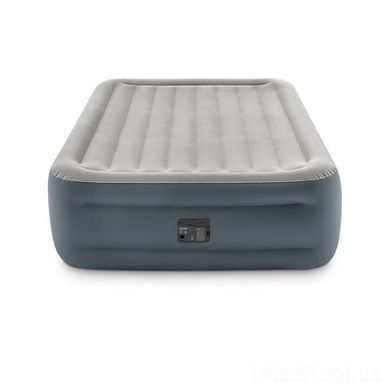 Надувная кровать со встроенным электронасосом Intex Essential Rest Bed, 152 х 203 х 46 (64126) Spok