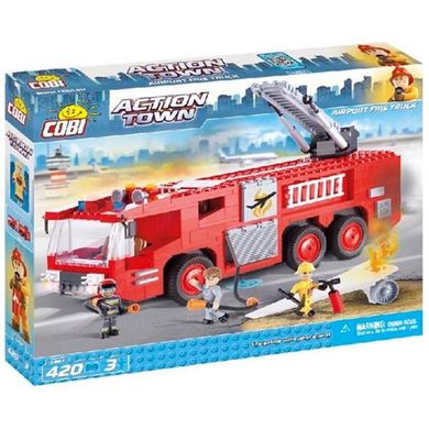 Конструктор Cobi Action Town Пожарная машина в аэропорту (1467) Spok