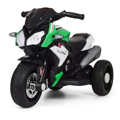 Мотоцикл Bambi Black/Green (M 3991E-5) Spok