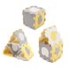 Коврик-пазл Kinderkraft Luno Shapes Yellow, 30 элементов (KPLUSH00YEL0000) Фото 5