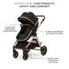 Универсальная коляска 3 в 1 Kinderkraft Esme Pure Black (KSESME00BLK3000) Фото 12