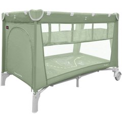Ліжко-манеж з двома рівнями дна Carrello Piccolo+ Mint Green (CRL-11501/2) Spok
