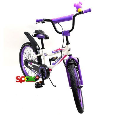 Велосипед Azimut Fiber 18" Фиолетовый Spok