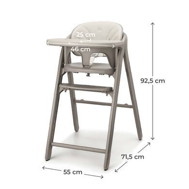 Стільчик для годування Kinderkraft Tino Beige (KHTINO00BEG0000) Spok