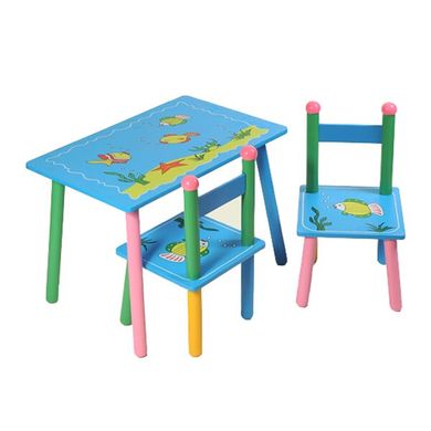 Столик с двумя стульчиками Tilly Океан (W02-5313) Spok
