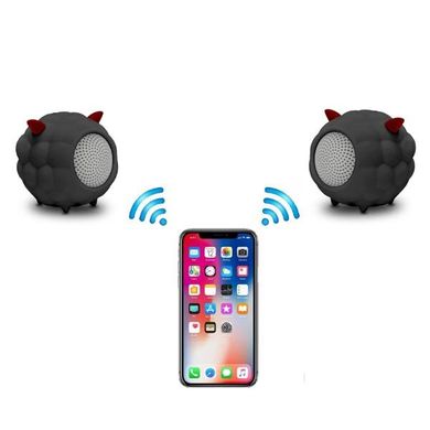 Портативная Bluetooth-колонка iDance Cuty Sheep 10W Black (CA10BK) Spok