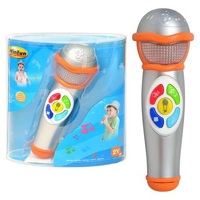 Музыкальная игрушка WinFun Микрофон (2052 NL) Spok