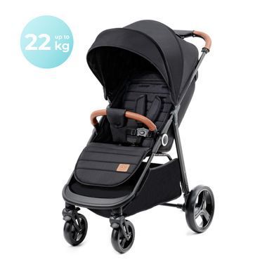 Прогулочная коляска Kinderkraft Grande Plus Black (KSGRAN00BLK0000) Spok