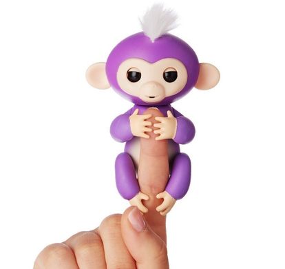 Интерактивная обезьянка на палец FingerMonkey 818-4 Фиолетовый Spok