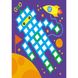 Мозаїка з наліпок, для дітей від 4 років, Квадратики, укр. (К166002У) Фото 4