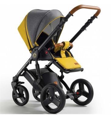 Универсальная коляска 2 в 1 Verdi Orion Yellow Lemon (08) Spok