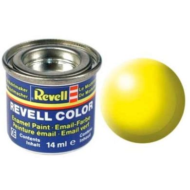 Краска светящаяся желтая шелковисто-матовая luminous yellow silk 14ml Revell (32312) Spok