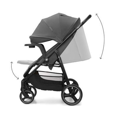 Прогулянкова коляска Kinderkraft Trig 3 Tray Grey (KSTRIG03GRY000T) Spok