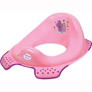 Накладка на унитаз Prima Baby Hippo Розовый (8650P) Spok