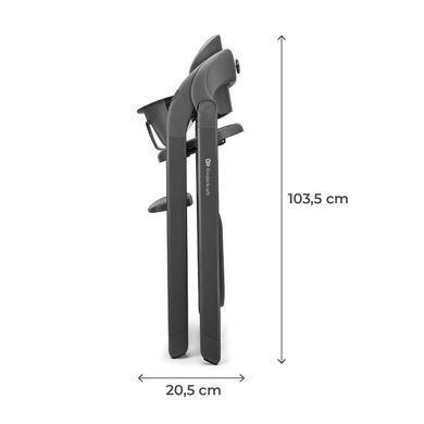 Стульчик для кормления Kinderkraft Tino Grey (KHTINO00GRY0000) Spok