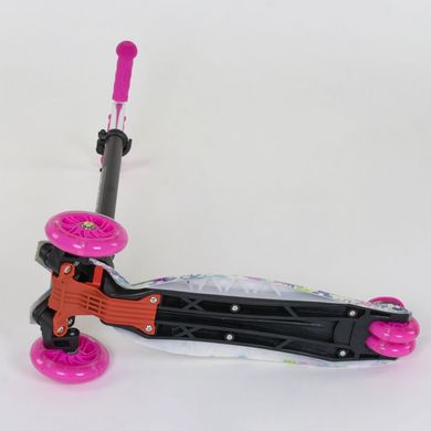 Самокат Best Scooter Maxi Бело-розовый (А 25535 /779-1333) Spok