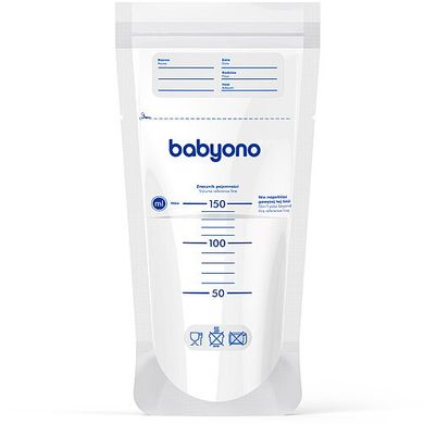 Пакеты для хранения и заморозки молока BabyOno (1039) Spok
