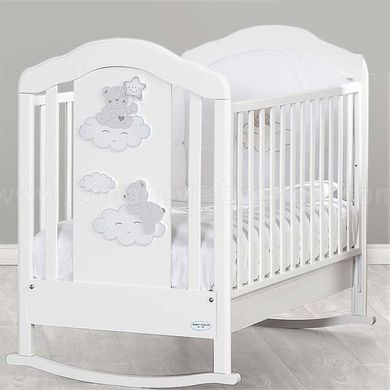 Детская кроватка Baby Italia Coccolo White/Dove Grey (COCCOLO WHITE/DOVE GREY) Spok