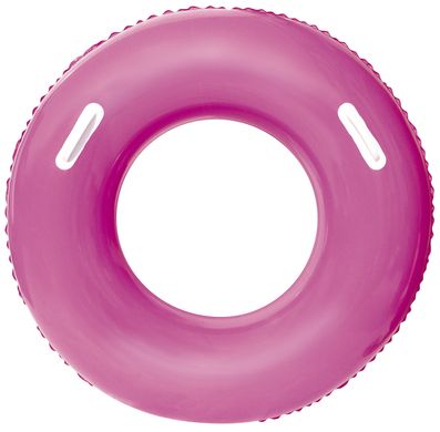 Флуоресцентный круг с ручками Bestway 36084 Pink Spok