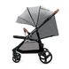 Прогулочная коляска Kinderkraft Grande Plus Grey (KSGRAN00GRY0000) Фото 3