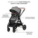 Универсальная коляска 3 в 1 Kinderkraft Esme Moonlight Grey (KSESME00GRY3000) Фото 12