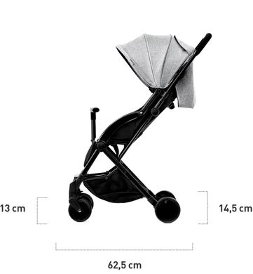 Прогулочная коляска Kinderkraft Lite Up Gray (KKWLITUGRY0000) Spok