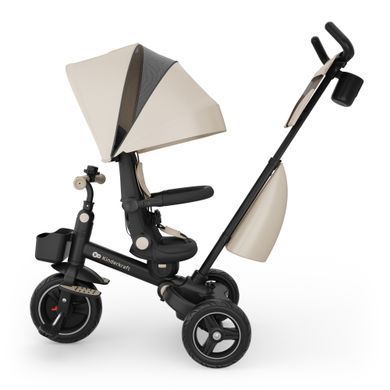 Трехколесный велосипед Kinderkraft Spinstep 2 Plus Beige (KRSPST02BEGPL00) Spok