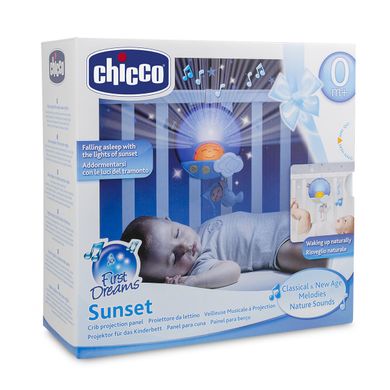 Мобиль-проектор на кроватку Chicco Закат солнца Голубой (06992.20) Spok