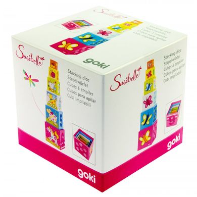 Кубики картонные Goki Учимся считать (58508) Spok
