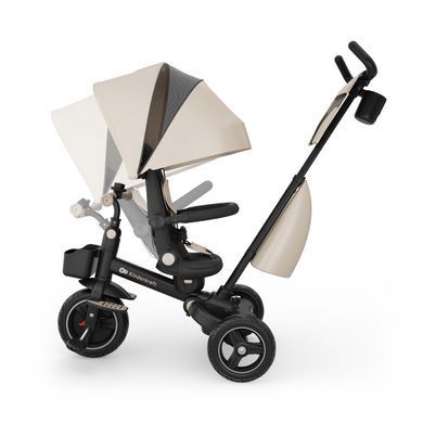 Трехколесный велосипед Kinderkraft Spinstep 2 Plus Beige (KRSPST02BEGPL00) Spok