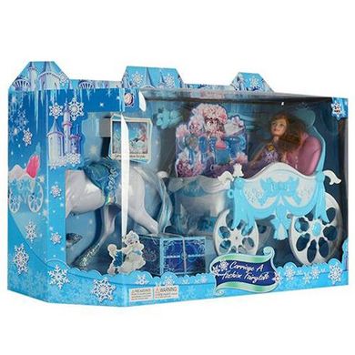 Кукольный набор Карета с лошадью и куклой Bambi Carriage (689Y-2) Spok