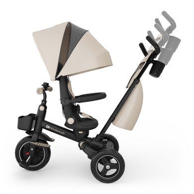 Трехколесный велосипед Kinderkraft Spinstep 2 Plus Beige (KRSPST02BEGPL00) Spok