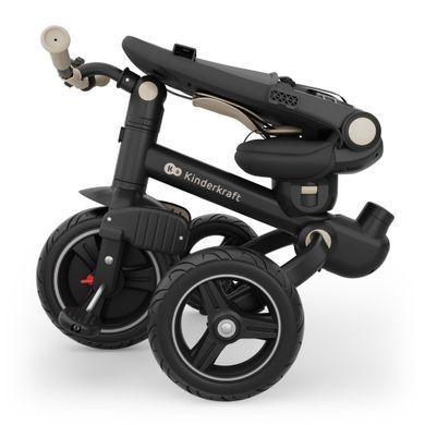 Трехколесный велосипед Kinderkraft Spinstep 2 Plus Beige (KRSPST02BEGPL00) Spok