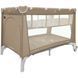 Кровать-манеж с двумя уровнями дна Carrello Piccolo+ Sand Beige (CRL-11501/2) Spok