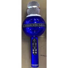 Беспроводной микрофон-караоке WSTER WS-878 Синий (X13373) Spok