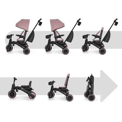 Трехколесный велосипед Kinderkraft Jazz 3 Pink (KRJAZZ03PNK0000) Spok