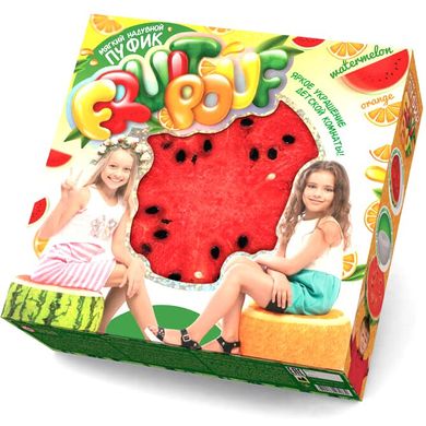 Мягкий надувной пуфик Danko Toys Fruit pouf Арбуз (FP-01-01) Spok
