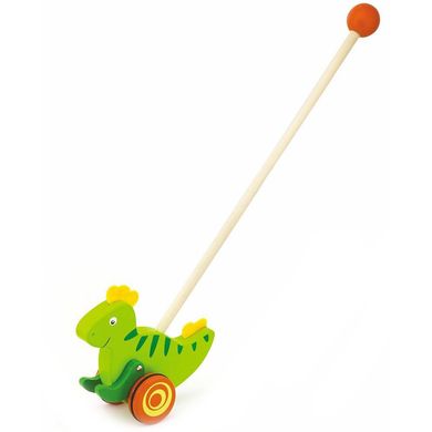 Игрушка-каталка Viga Toys Динозавр (50963) Spok