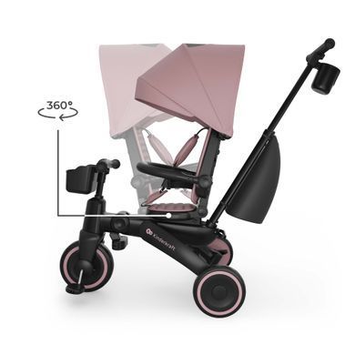 Трехколесный велосипед Kinderkraft Jazz 3 Pink (KRJAZZ03PNK0000) Spok