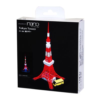 Конструктор Kawada PaperNano Телебашня Tokyo Tower (PN-108) Spok