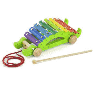Игрушка-каталка Viga Toys Крокодил (50342) Spok