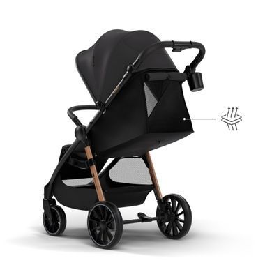 Прогулянкова коляска Kinderkraft Grande 2 Black (KSGRAN02BLK0000) Spok
