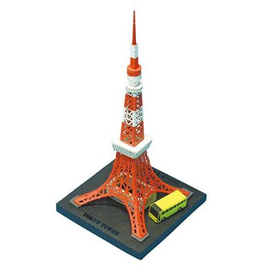 Конструктор Kawada PaperNano Телебашня Tokyo Tower (PN-108) Spok
