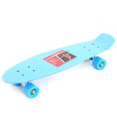 Скейт Profi Penny Board 66 см Голубой (MS 0851) Spok