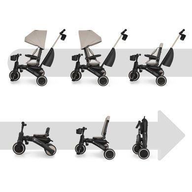 Трехколесный велосипед Kinderkraft Jazz 3 Beige (KRJAZZ03BEG0000) Spok