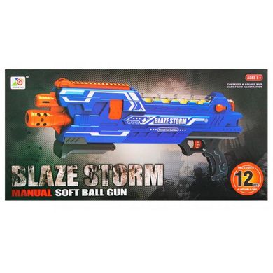 Игрушечное оружие Blaze Storm Soft Bullet Gun, 12 шариков (ZC7096) Spok