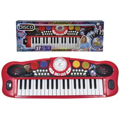 Музыкальный инструмент Simba Диско Электросинтезатор 37 клавиш (6834101) Spok